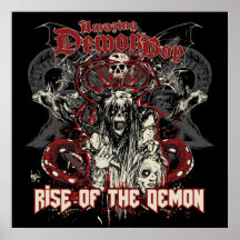 Fantastisk Demon Boy Stiga upp om Demon Poster