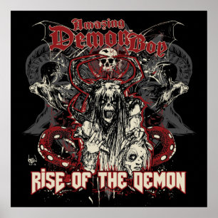 Fantastisk Demon Boy Stiga upp på Demon Poster