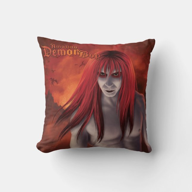 Fantastisk DemonBoy Dawn från Demon Pillow Kudde (Framsida)