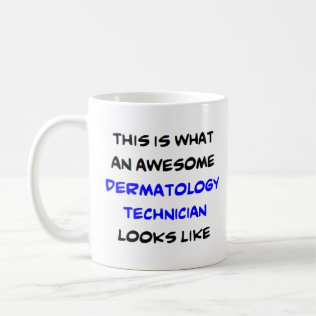 fantastisk dermatologitekniker kaffemugg (Vänster)