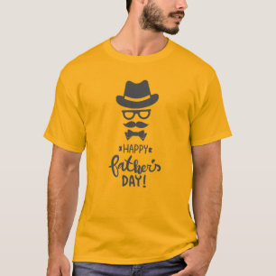 Fantastisk Design Say Lycklig Fars dag T Shirt