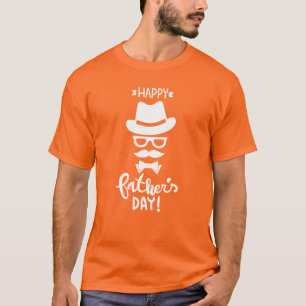 Fantastisk Design Sending Lycklig Fars dag T-Shirt