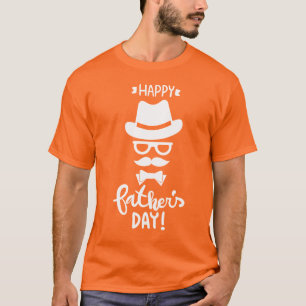 Fantastisk Design Sending Lycklig Fars dag T-Shirt