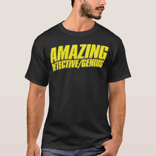 Fantastisk DetektivGenius Halloween Heist Winner T Shirt (Framsida)