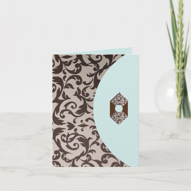 Fantastisk diamant kort (Framsida)