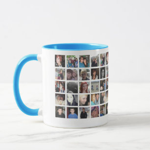 Fantastisk Ditt eget 30-Bild-instagramfoto Mugg