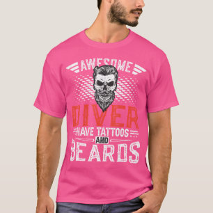 Fantastisk Diver har tatueringar och föder upp dyk T Shirt