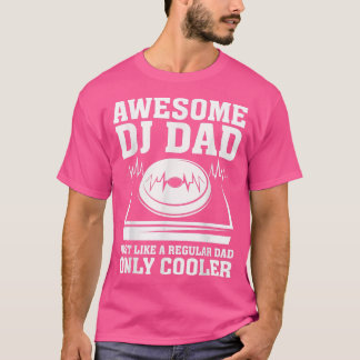 Fantastisk DJ Pappa Legend Funny DJ Disk Jockey Mu T Shirt