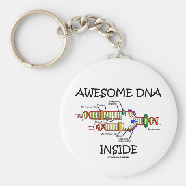 Fantastisk DNA Inside Nyckelring (Framsidan)