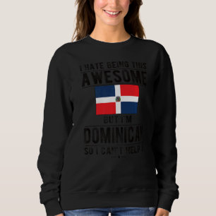 Fantastisk Dominikanska Flagga Dominikanska republ T Shirt