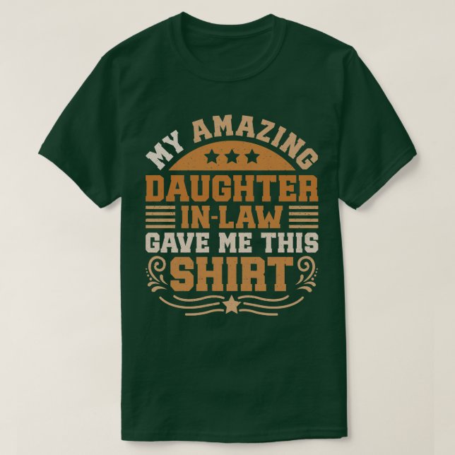 Fantastisk dotter i juridik t shirt (Design framsida)
