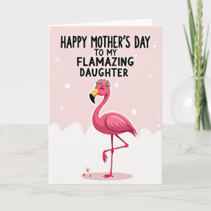 Fantastisk dotter mörs dag-kort kort