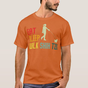 Fantastisk Eat Ssov Walk Shih Tzu T Shirt