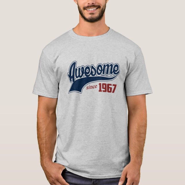 Fantastisk efter 1967 tee (Framsida)