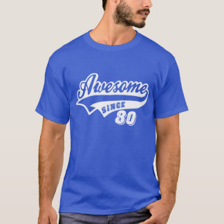 Fantastisk efter 1980 tee