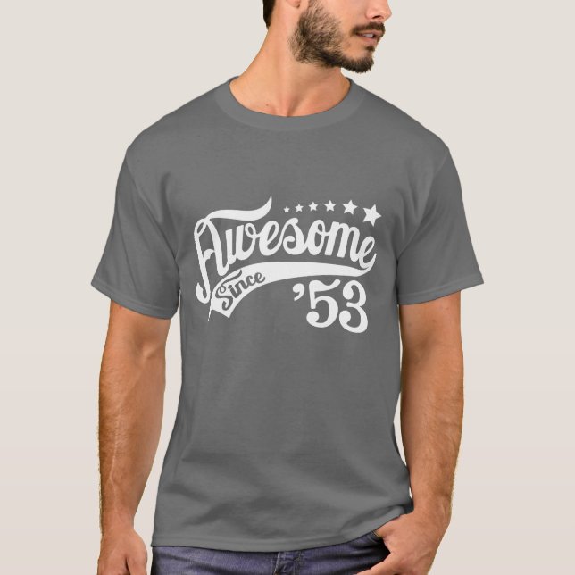 Fantastisk efter 53 tee shirt (Framsida)