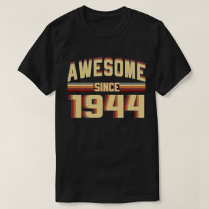 Fantastisk efter vintage 1944 75 år gammal t shirt