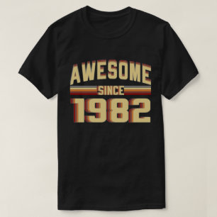 Fantastisk efter vintage 1982 37 år gammal t shirt