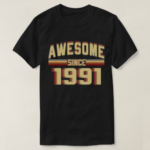 Fantastisk efter vintage 1991 28 år gammal t shirt