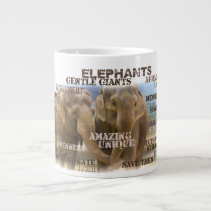 Fantastisk Elefants Jumbo Mugg