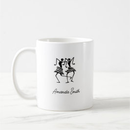Fantastisk, Elegant, Cute Firande Dance Kaffemugg