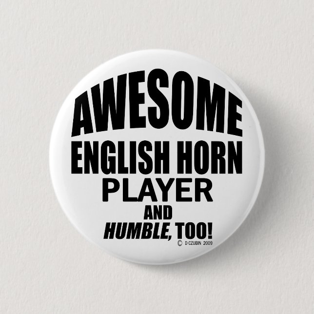 Fantastisk English Horn Player Knapp (Framsida)