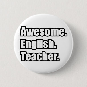 Fantastisk English Teacher Knapp