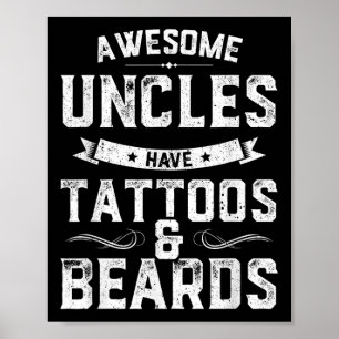 Fantastisk-enheter har tatueringar och bögar.. poster