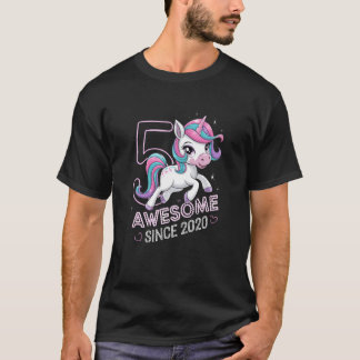 Fantastisk Enhörning Sedan 2020 Födelsedags Kul T Shirt