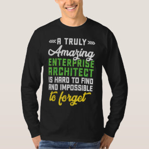 Fantastisk Enterprise Architect Computer Scientist T Shirt