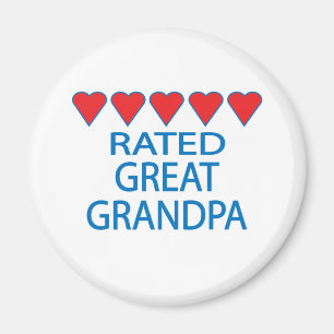 Fantastisk farfar magnet