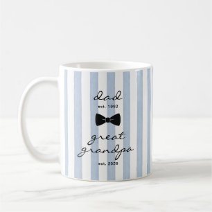 Fantastisk farfar Mugg Blå Båge Present