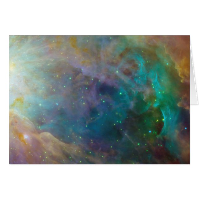Fantastisk Färg i Orion Hälsningskort (Framsidan Horizontal)