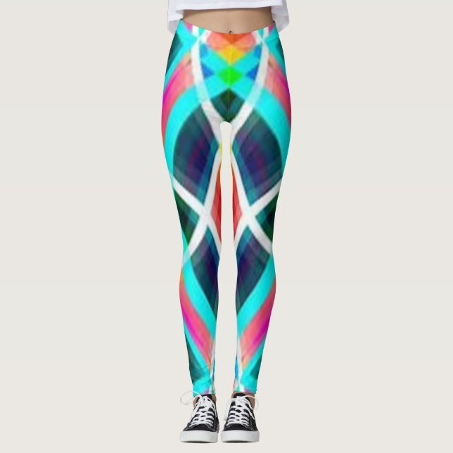 fantastisk färg leggings (Framsida)