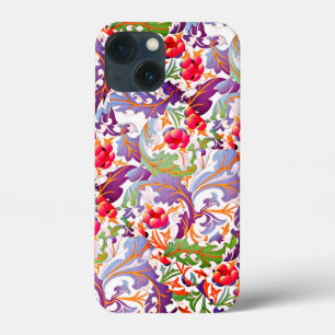 Fantastisk färgad blommor Fodral-Mate iphone case