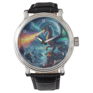 Fantastisk Fire Breathing Dragon Armbandsur