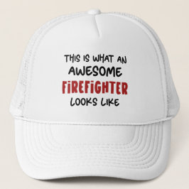 Fantastisk Firefighter Funny Firefighter Keps