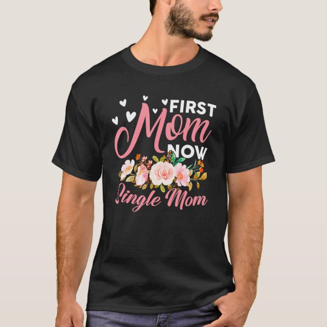 Fantastisk First Mamma nu, Mamma-familjen som matc T Shirt (Framsida)