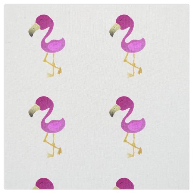 Fantastisk Flamingo Tyg (Provkarta)