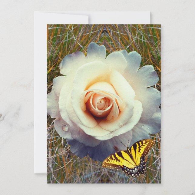 Fantastisk flora Poster Julkort (Framsida)