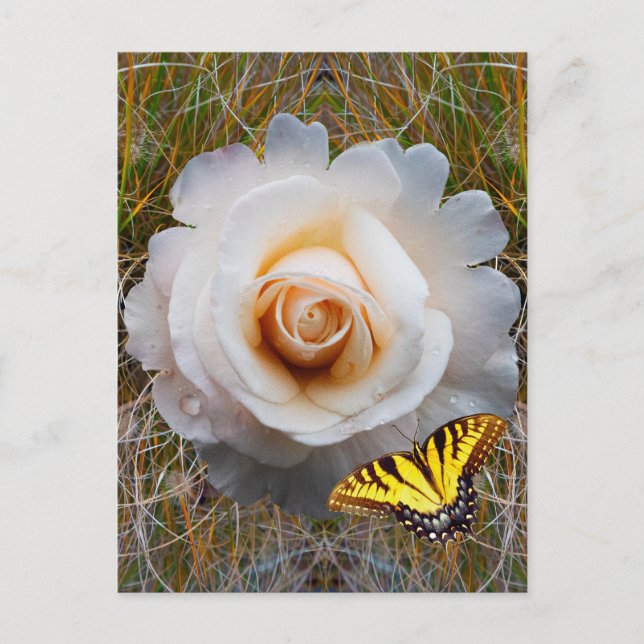 Fantastisk flora Poster Vykort (Framsida)