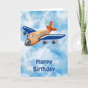 Fantastisk flygplan kort