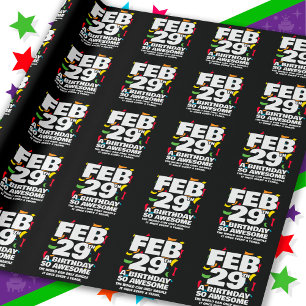 Fantastisk-födelsedag 2024 Bladdag-blyfritt år 29 Presentpapper