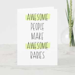 Fantastisk-folket gör Fantastisk Spädbarn Kort