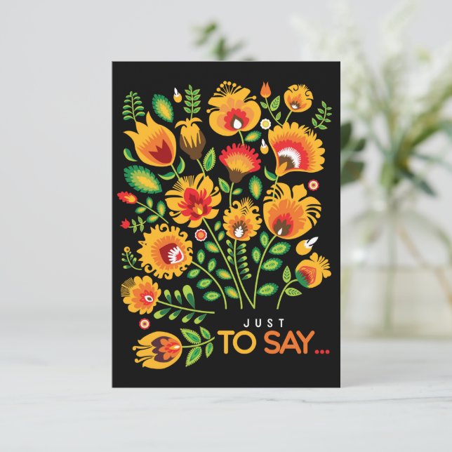 Fantastisk Folklore bara för att säga.. Tack för d (Stående Fram)