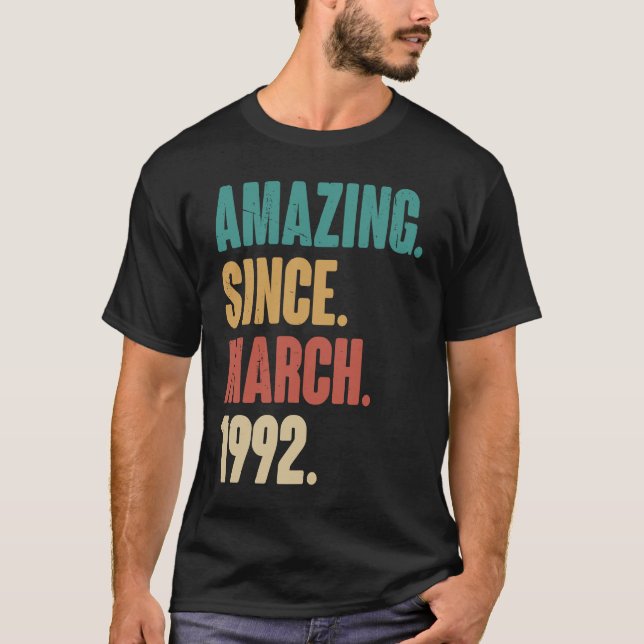 Fantastisk för 31ans Dekoration sedan mars 1992 T Shirt (Framsida)