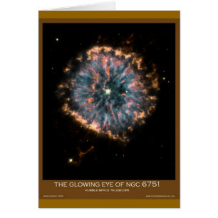 Fantastisk för Hubble utrymmeteleskop fotografera Hälsningskort