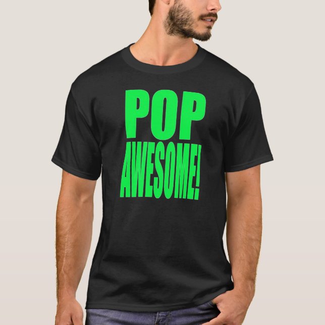 FANTASTISK för SlimegröntPOP! T-shirt (Framsida)