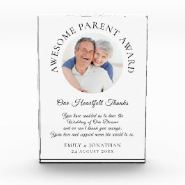 Fantastisk Förälder Tacksam från Nygifta Bröllop