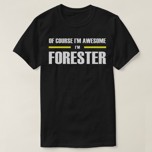 Fantastisk Forester T Shirt (Design framsida)